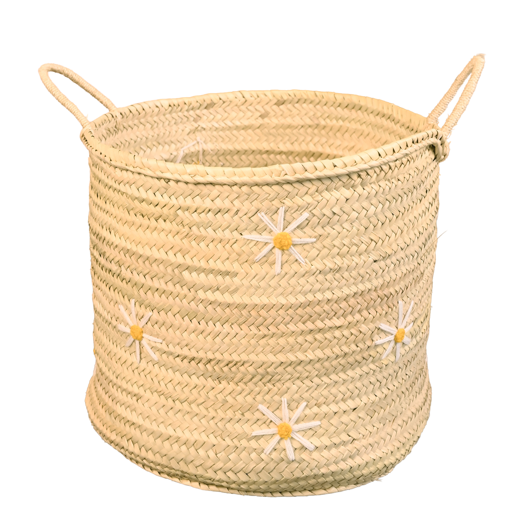 Panier de rangement marguerite -  LOJI, HOME MAISON