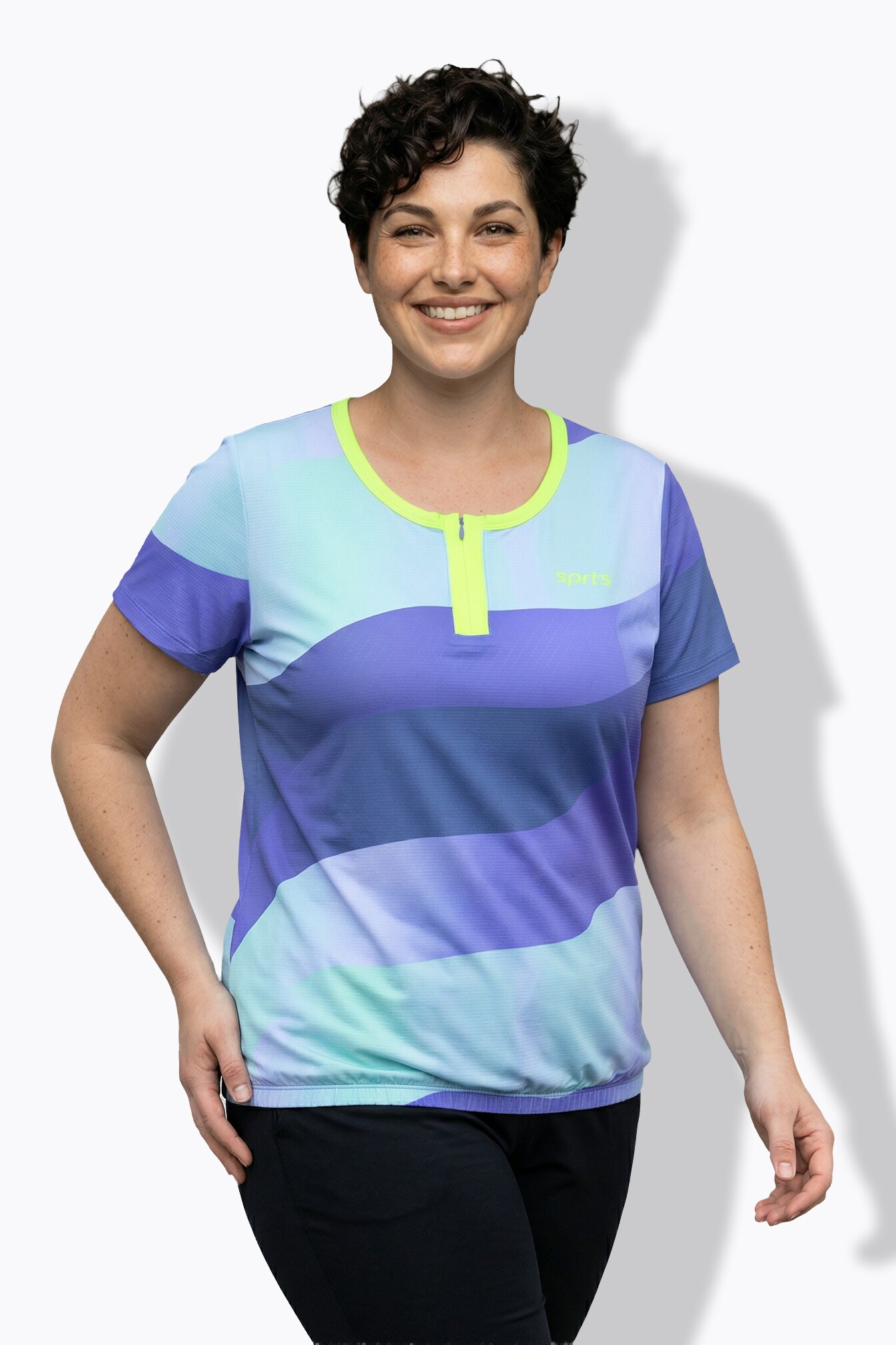 Maillot de cyclisme technique, poches, ULLA POPKEN