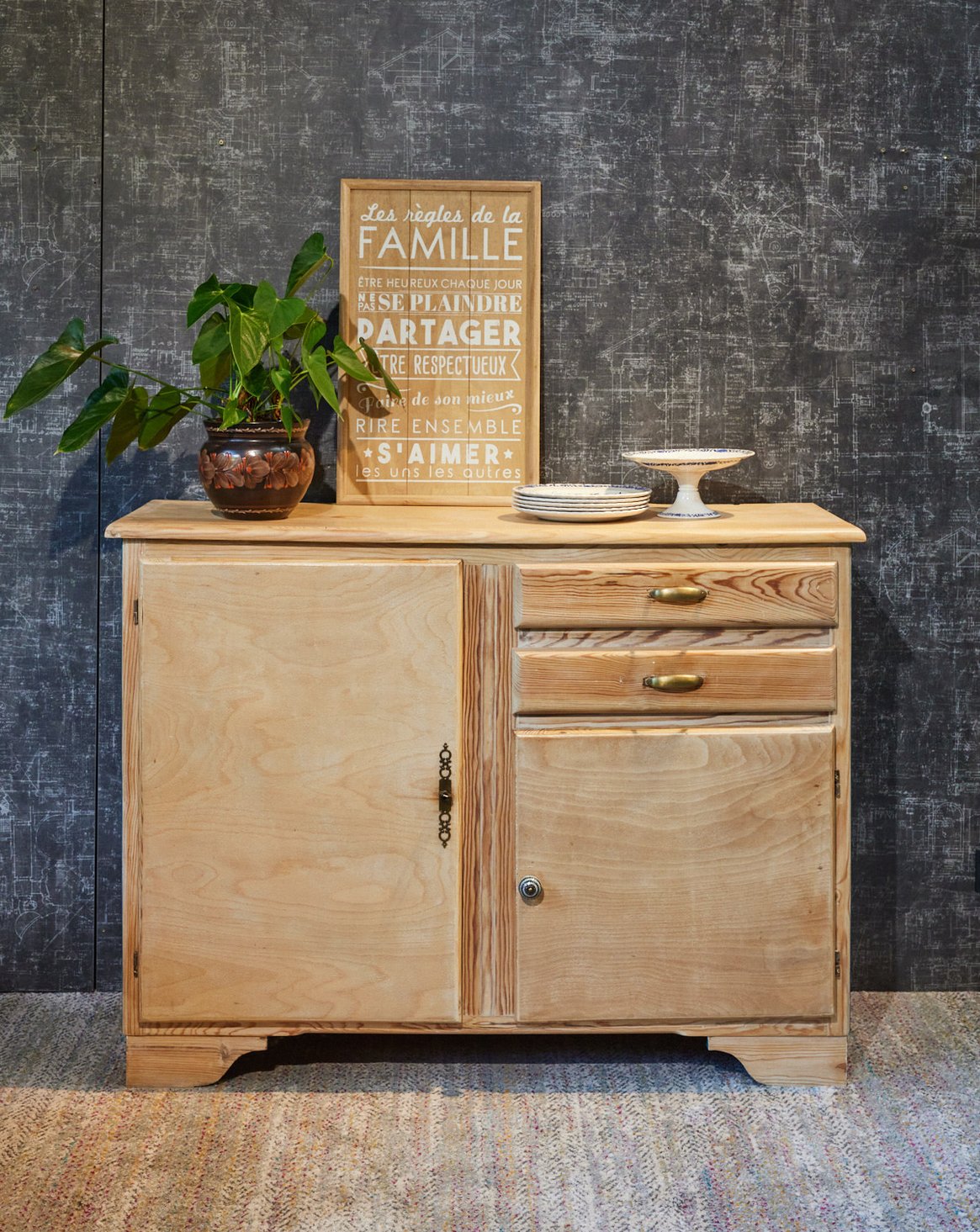 Buffet Mado en bois Gilbert N°1583 - Bon état, DEBONGOUT