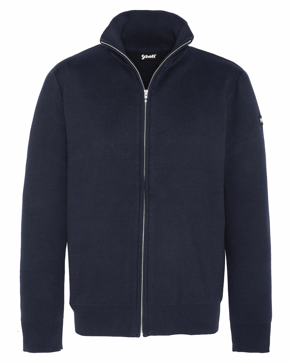 Pull zippé Kern 2 col montant, SCHOTT