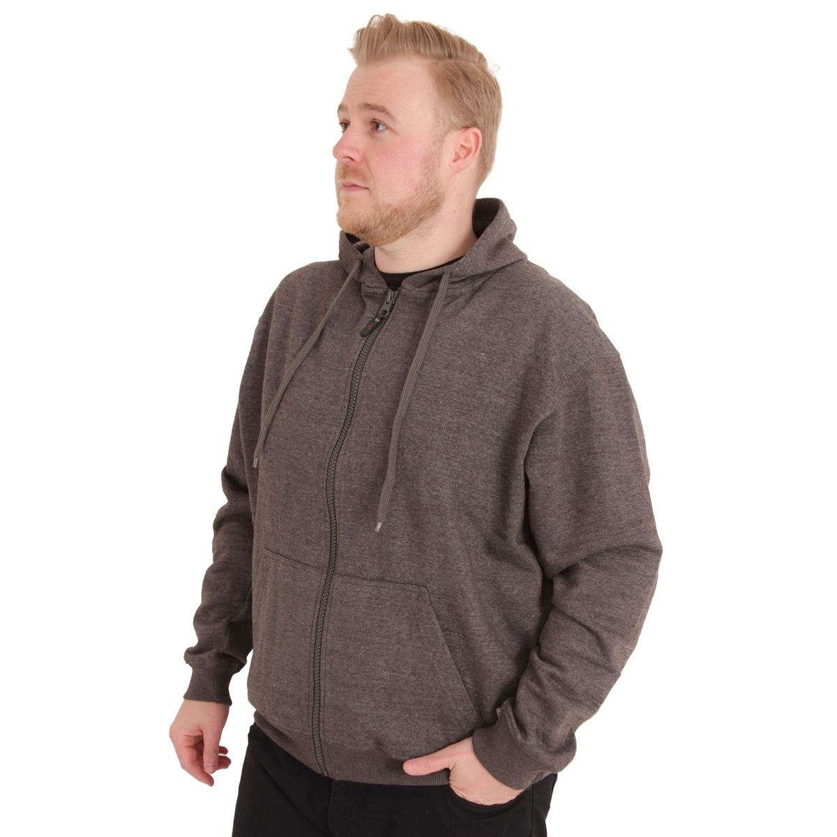 Sweat capuche homme grande taille La Redoute