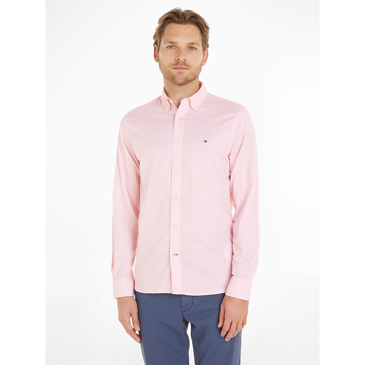 Image of 1985 Oxford Cotton Shirt with Long Sleeves