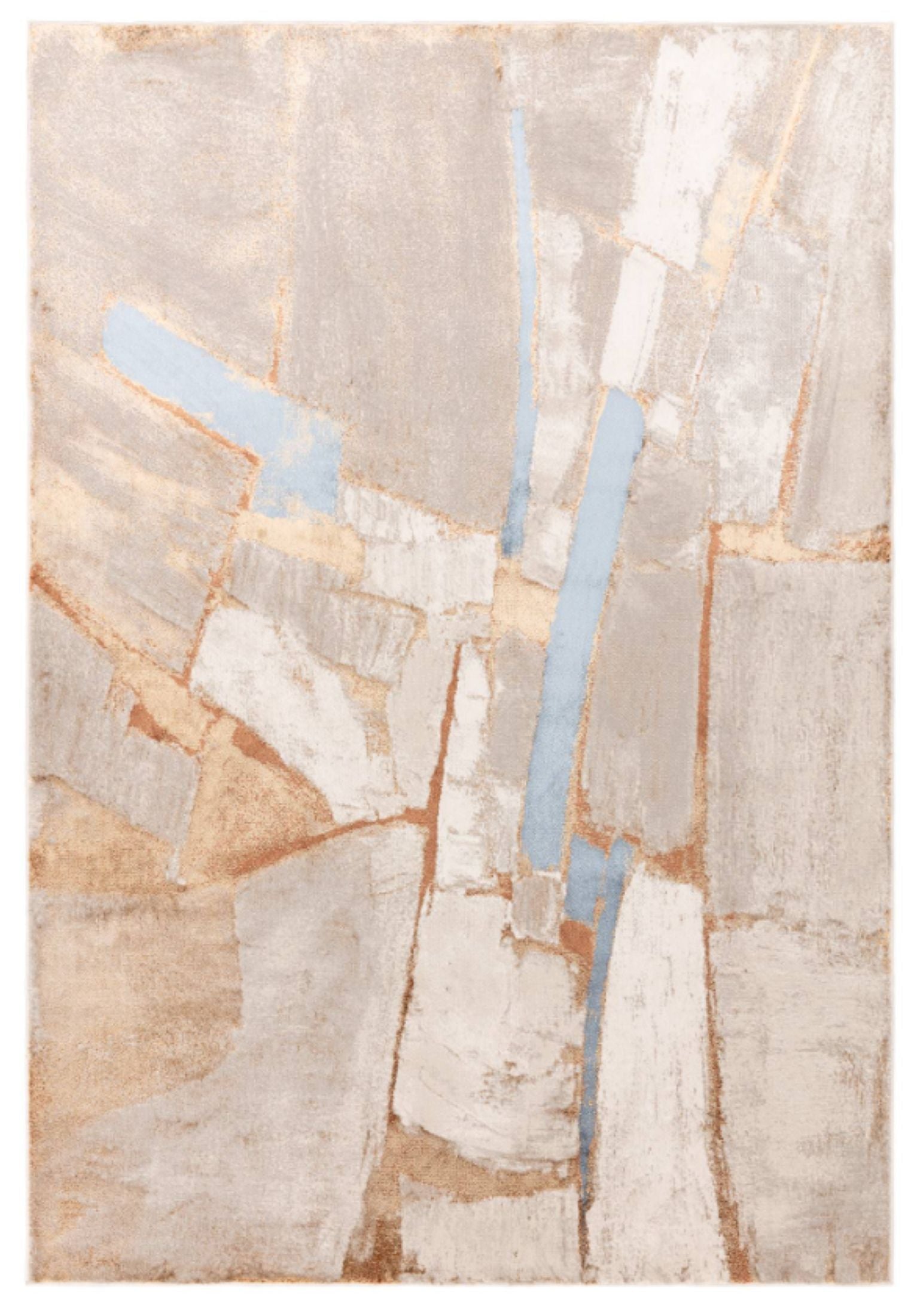 Tapis tissé plat moderne MARBLE, NOVATREND