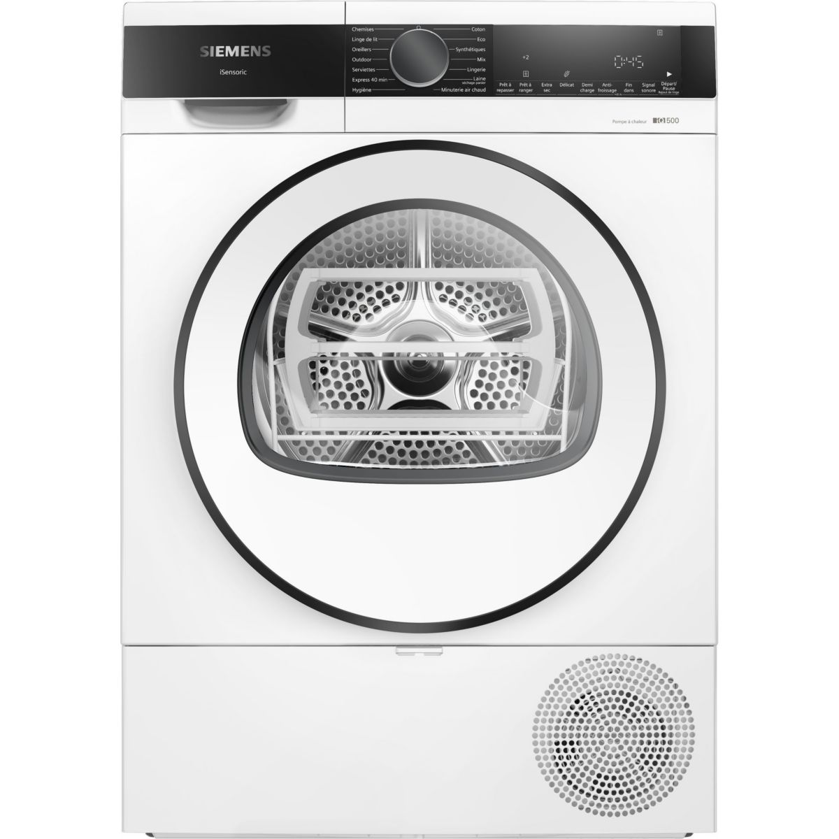 Sèche linge pompe à chaleur WQ33G2DTFR, SIEMENS