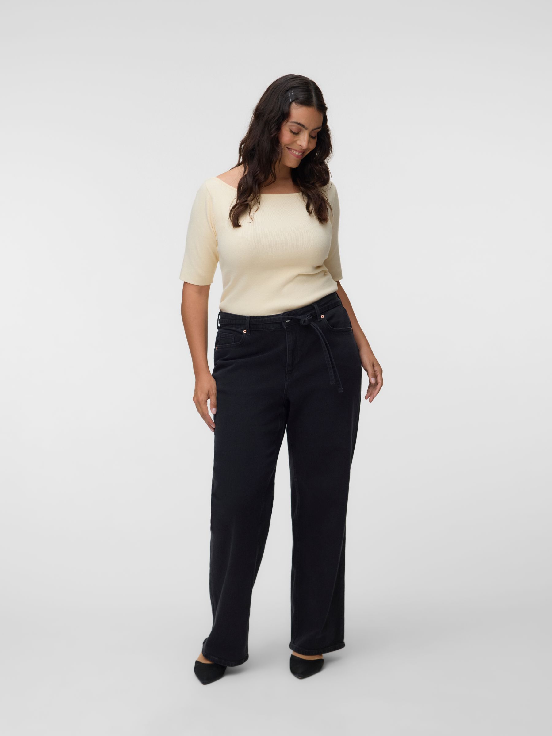 Jean À Coupe Large, VERO MODA