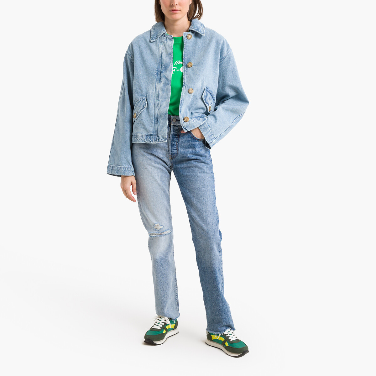 Two tone 2025 levi jeans