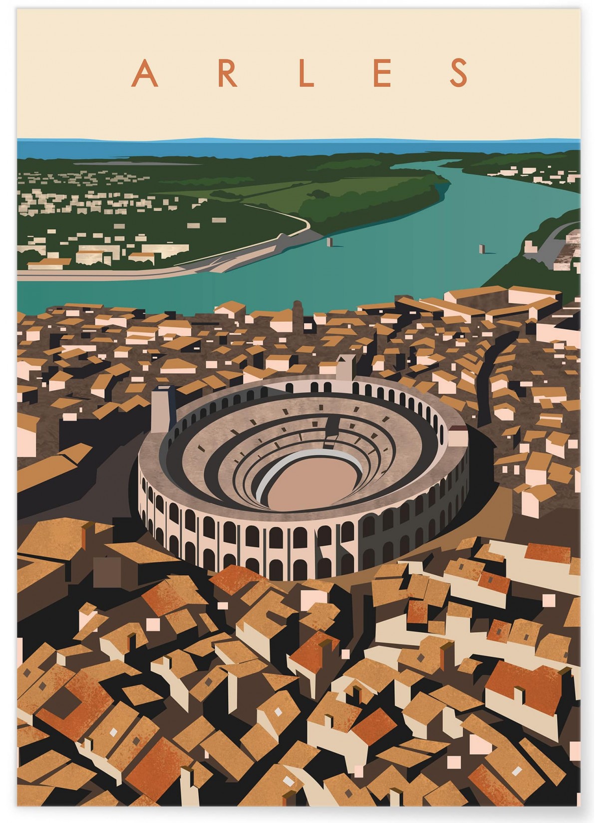Affiche ville Arles 2, L'AFFICHERIE