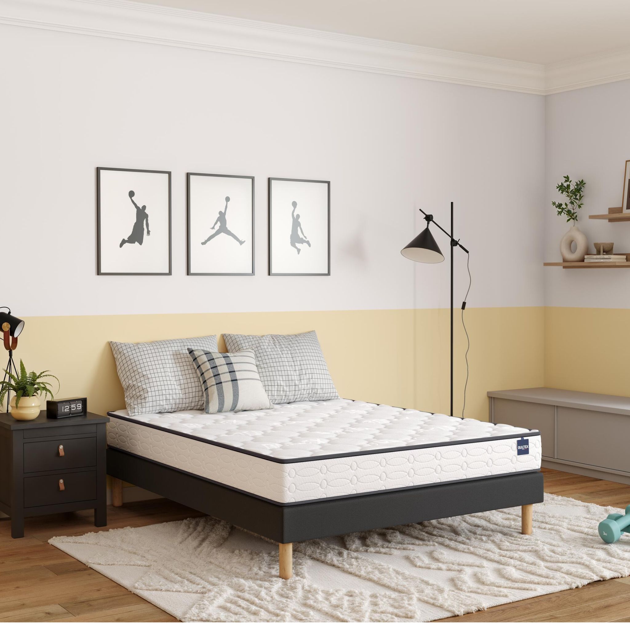 Matelas mousse Bultex nano confort très ferme Éveil, BULTEX