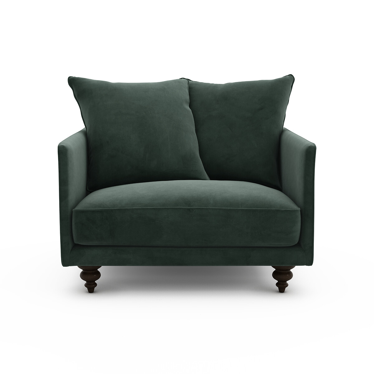 Fauteuil Velours Lazare Ampm La Redoute fauteuil-velours-lazare-ampm-la-redoute