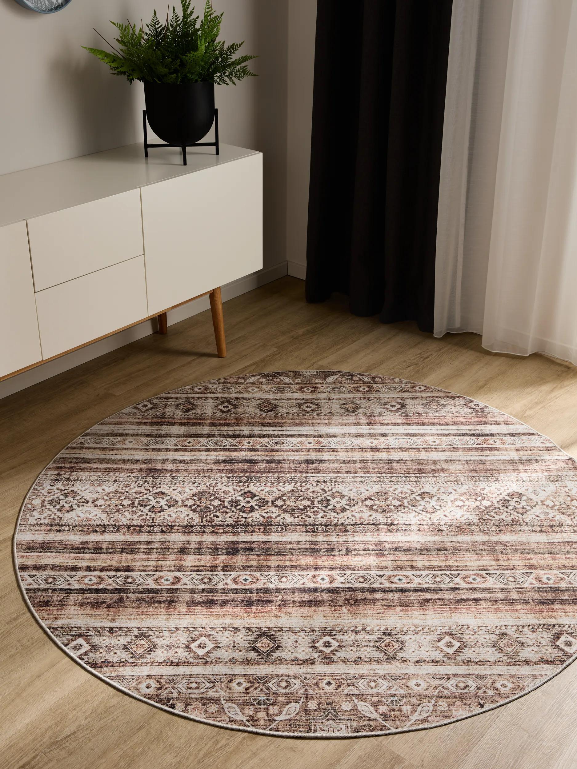 Tapis rond lavables GEORGE, BENUTA
