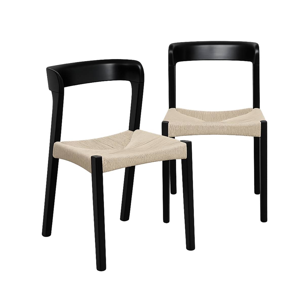 Chaise en bois de chêne AUREN, MADE IN MEUBLES