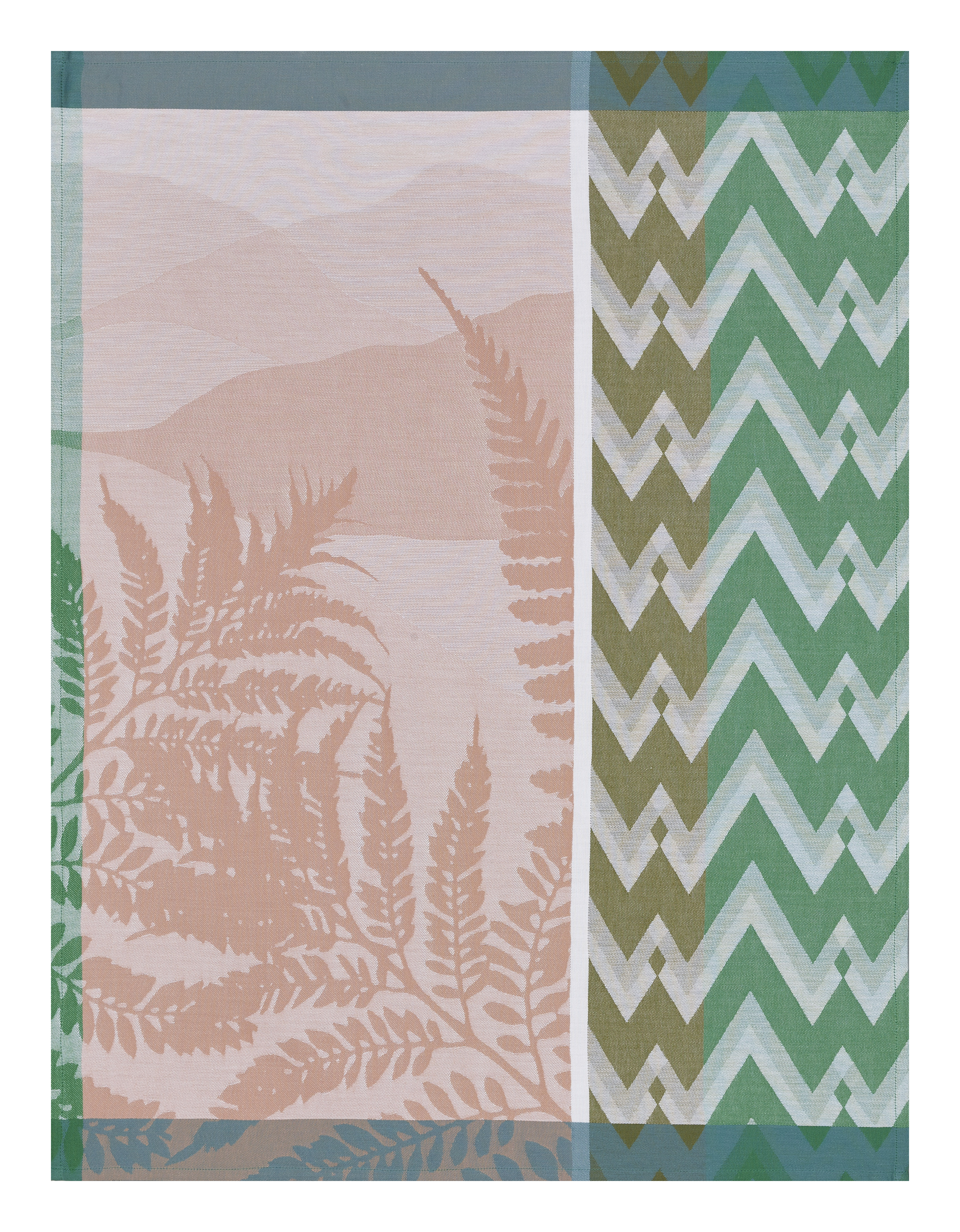 Torchon La Vie en Vosges Coton, LE JACQUARD FRANCAIS
