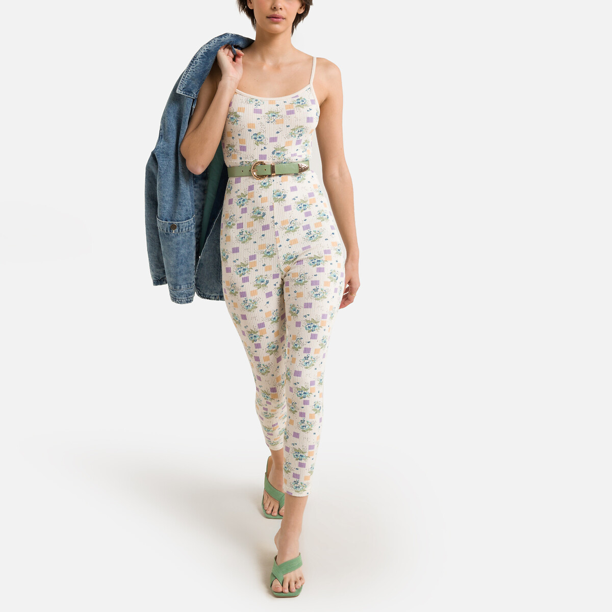 Ulubay printed cami jumpsuit in cotton mix , printed, American Vintage | La  Redoute