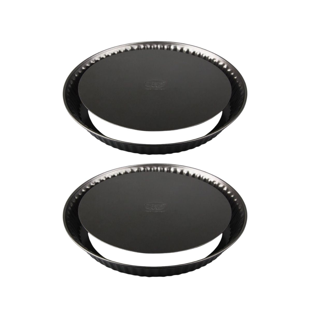 Lot de 2 moules à gâteaux 27,5/27,5 cm en acier TRADITION, DR OETKER