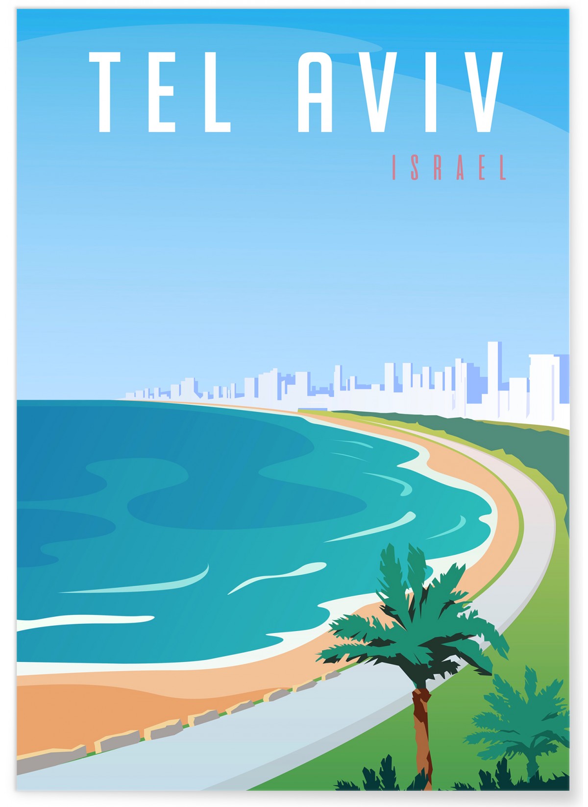 Affiche Tel Aviv, L'AFFICHERIE