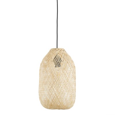 Lámpara de techo de bambú Ø25 cm, Ezia LA REDOUTE INTERIEURS