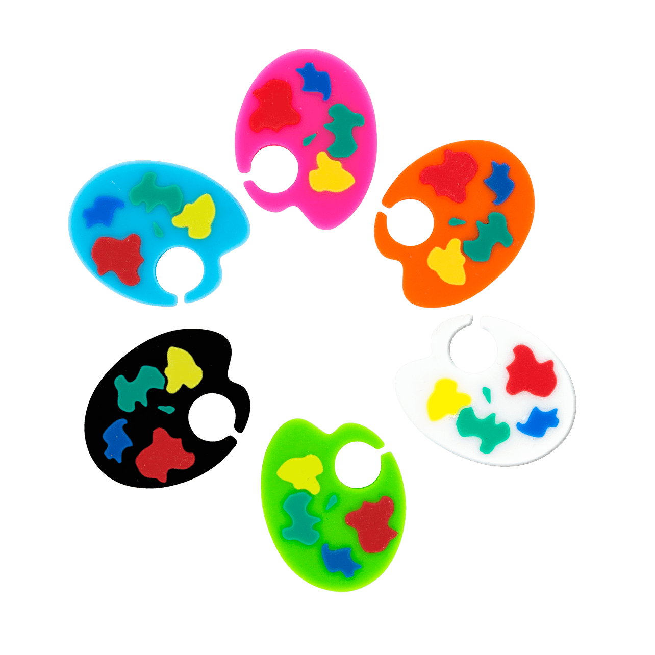 Set de 6 marqueurs de verre Happy Markers Palette, PYLONES