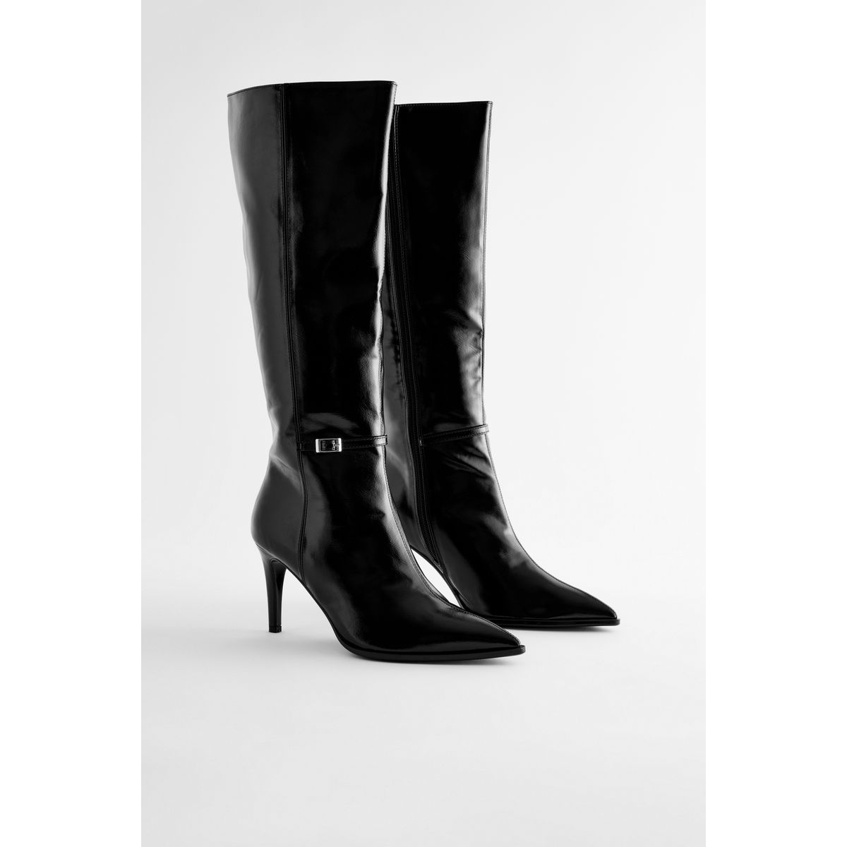 Bottes à talon fin avec boucle, NEXT