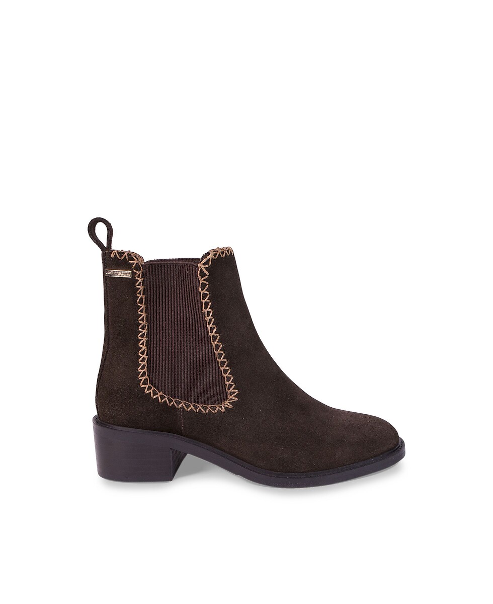 Bottines chelsea en cuir suède, ZANITA, LES TROPEZIENNES PAR M.BELARBI