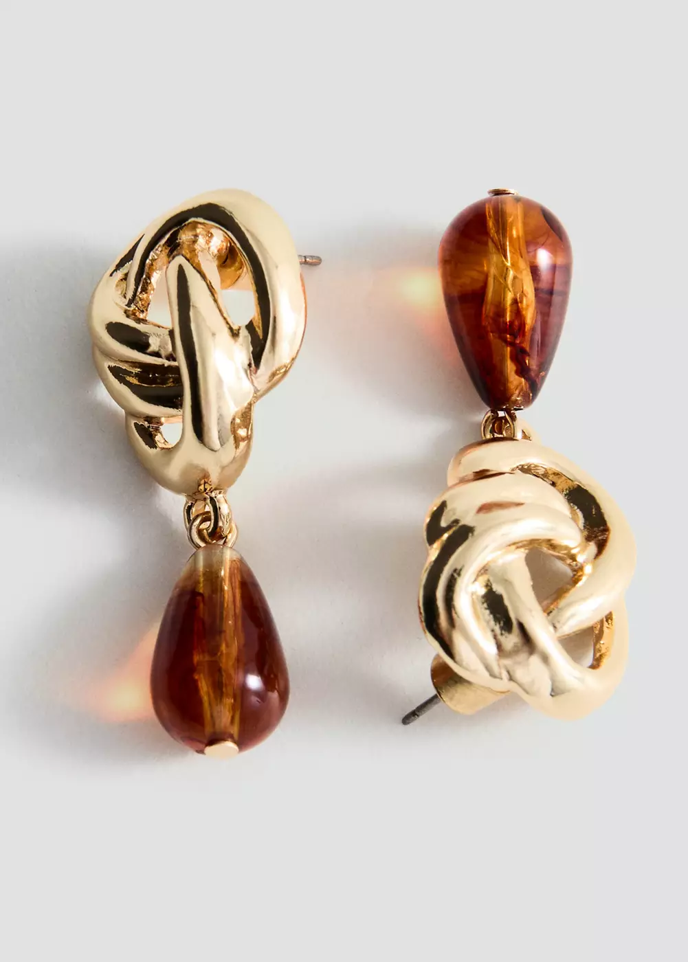 Boucles d’oreilles pendantes goutte, MANGO