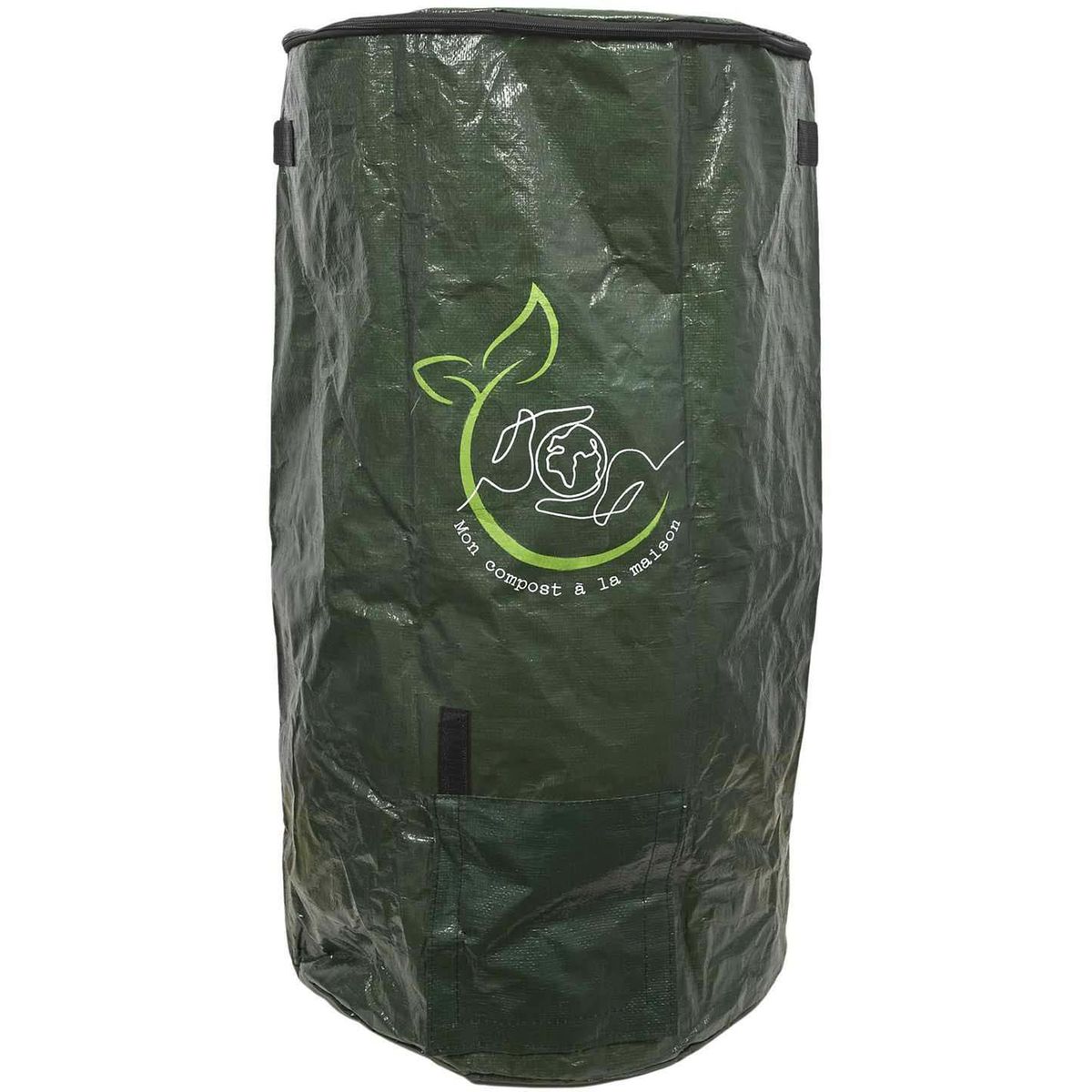 Sac Collecteur De Feuilles Réutilisable 150L - Type Poussière Avec Cadre - Grand Volume Pour Jardin Et Débris Extérieurs - 10