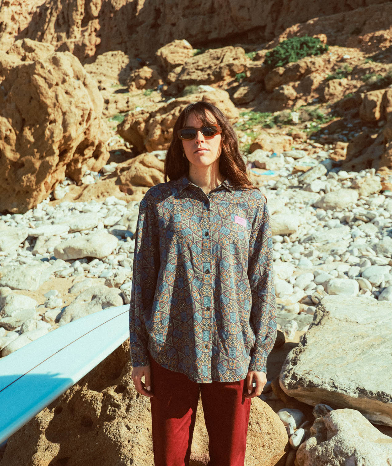 Chemise printée MOSAIC, OXBOW