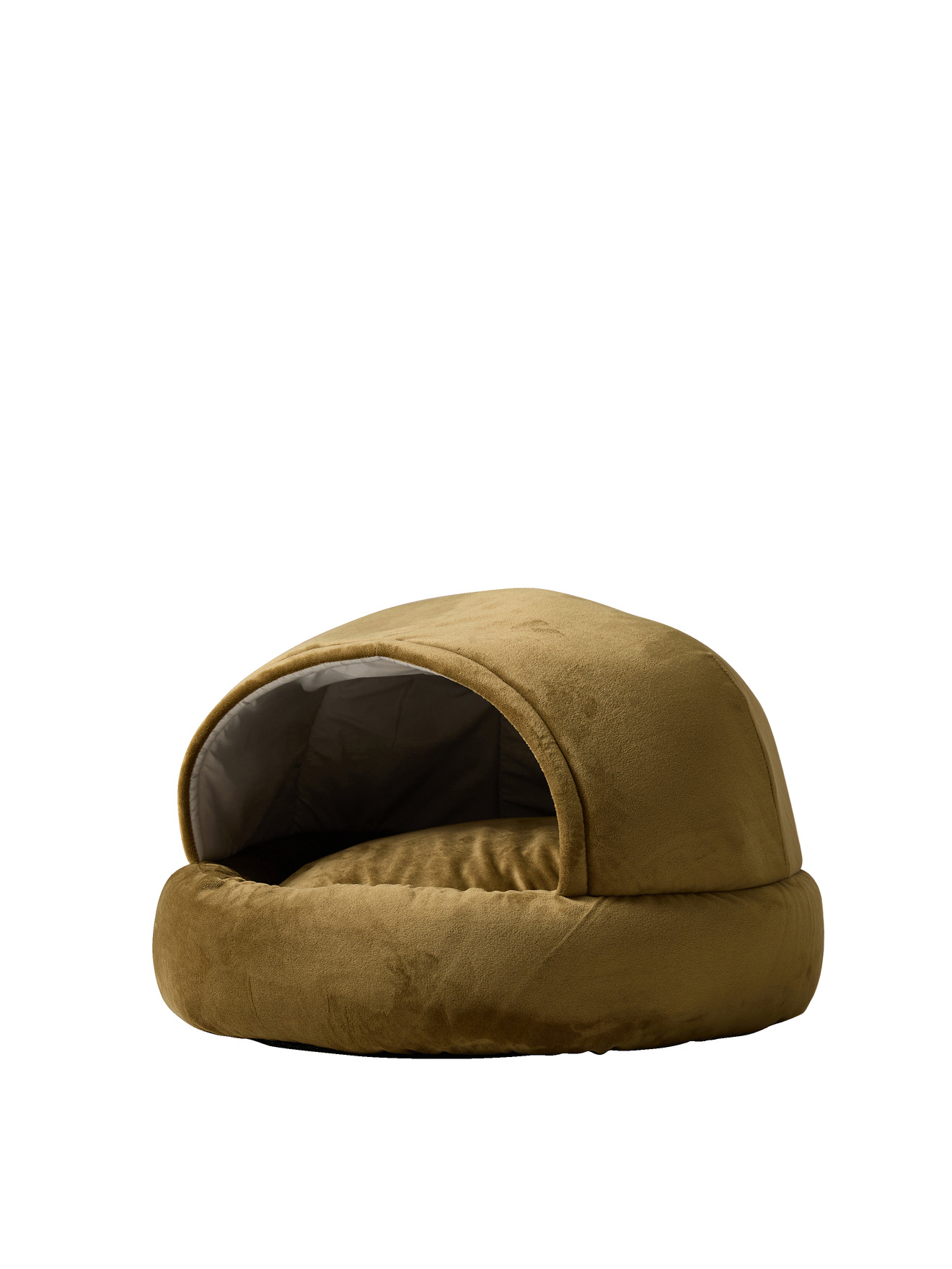 Panier cocoon chat velours, VERTBAUDET