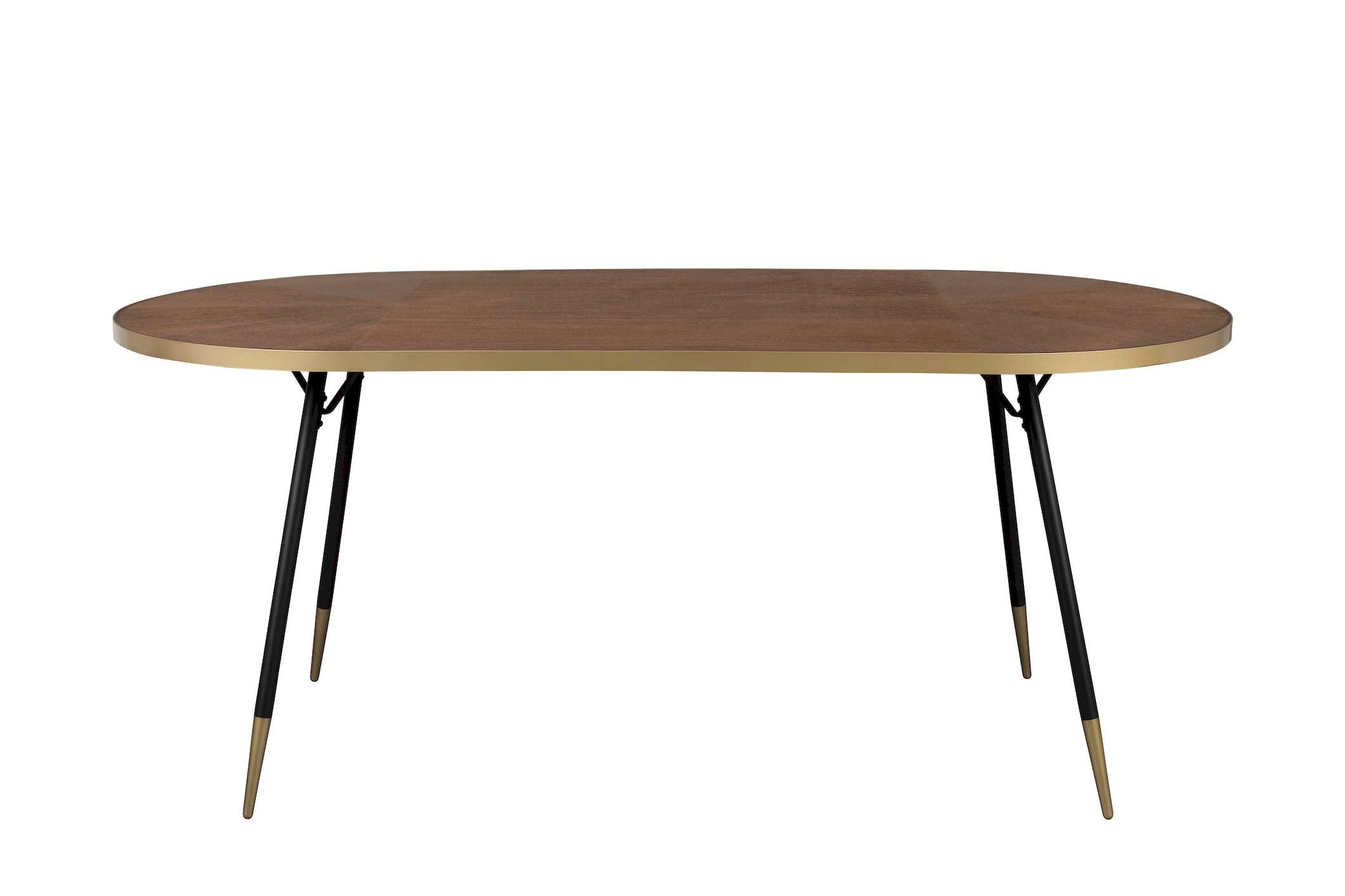 Table à manger ovale en bois, L.180 , DENISE, BOITE A DESIGN
