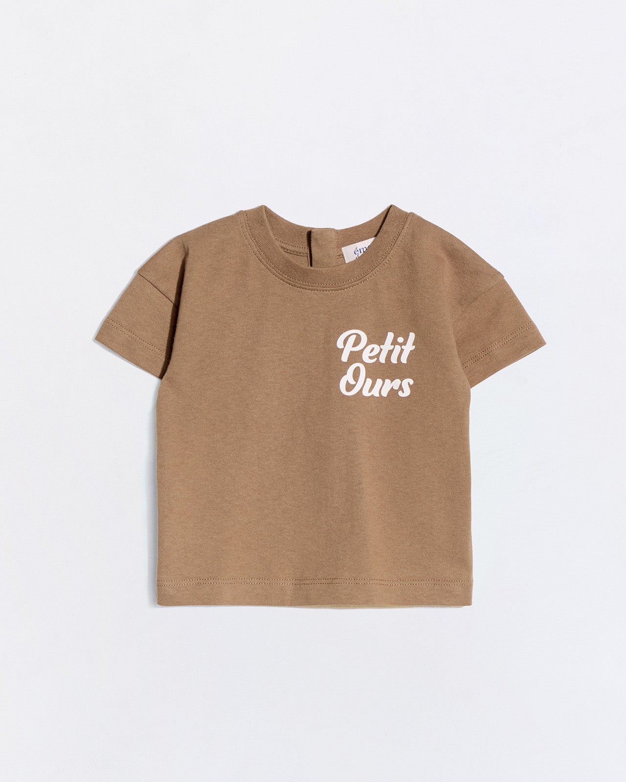 T-shirt Mini ours en coton bio, EMOI EMOI