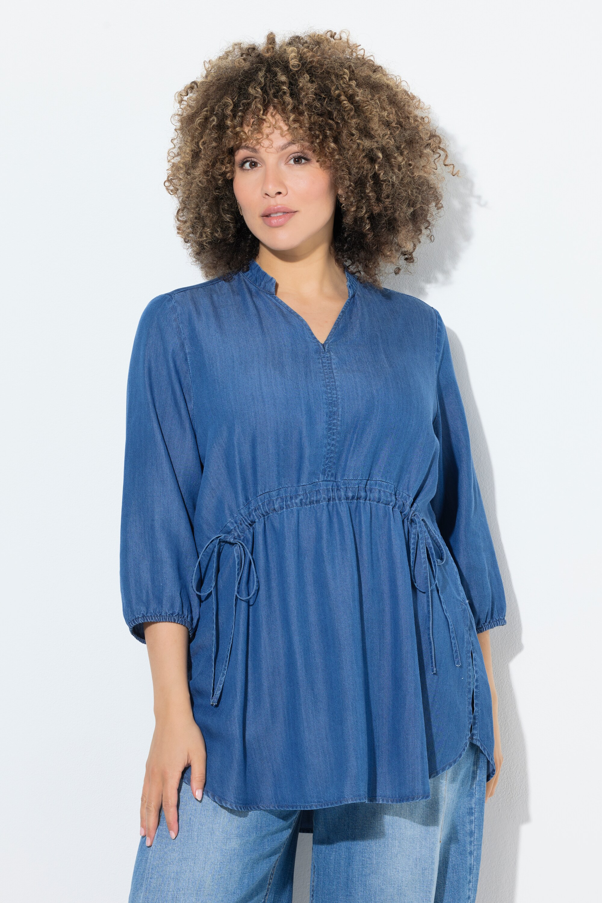 Blouse en Lyocell, ULLA POPKEN