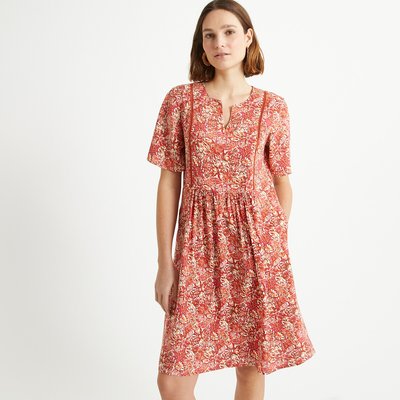Floral Mid-Length Dress ANNE WEYBURN