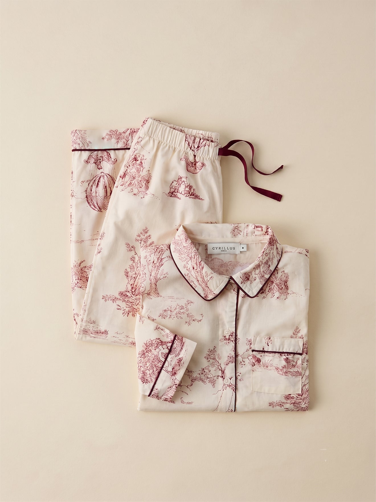 Pyjama esprit toile de Jouy, CYRILLUS