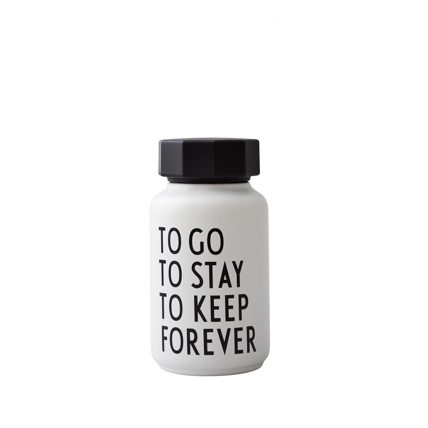Bouteille Thermos Blanche To Go 0,33 Litre, DESIGN LETTERS