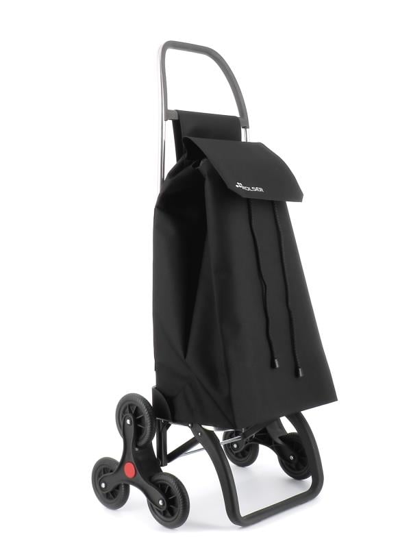 SAQUET LN - Chariot de course - 6 roues - Noir, ROLSER