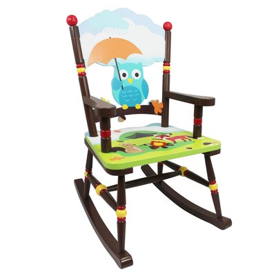 Chaise à bascule en bois enfant Enchanted Woodland FANTASY FIELDS