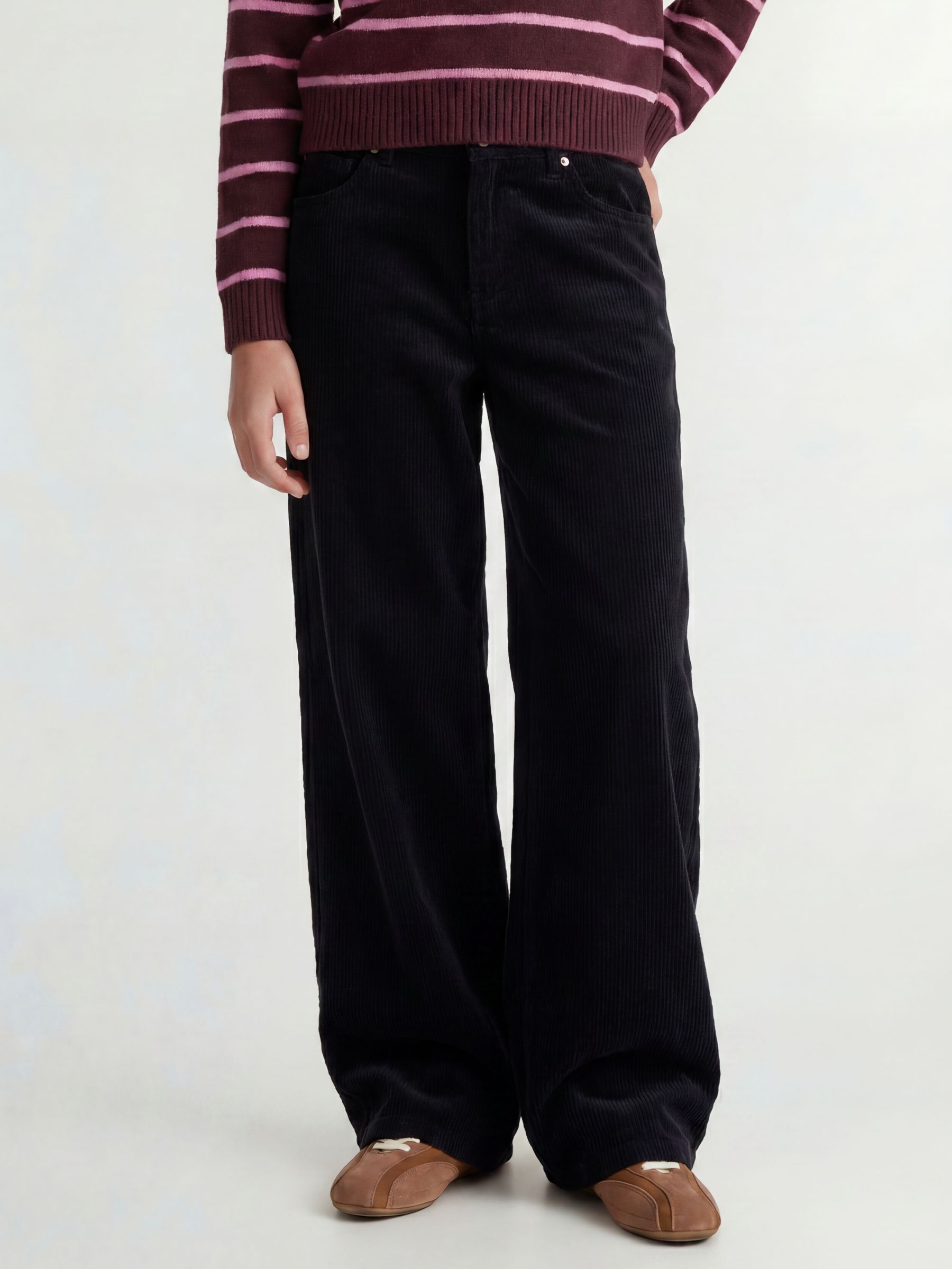Pantalon À Jambe Large, JJXX