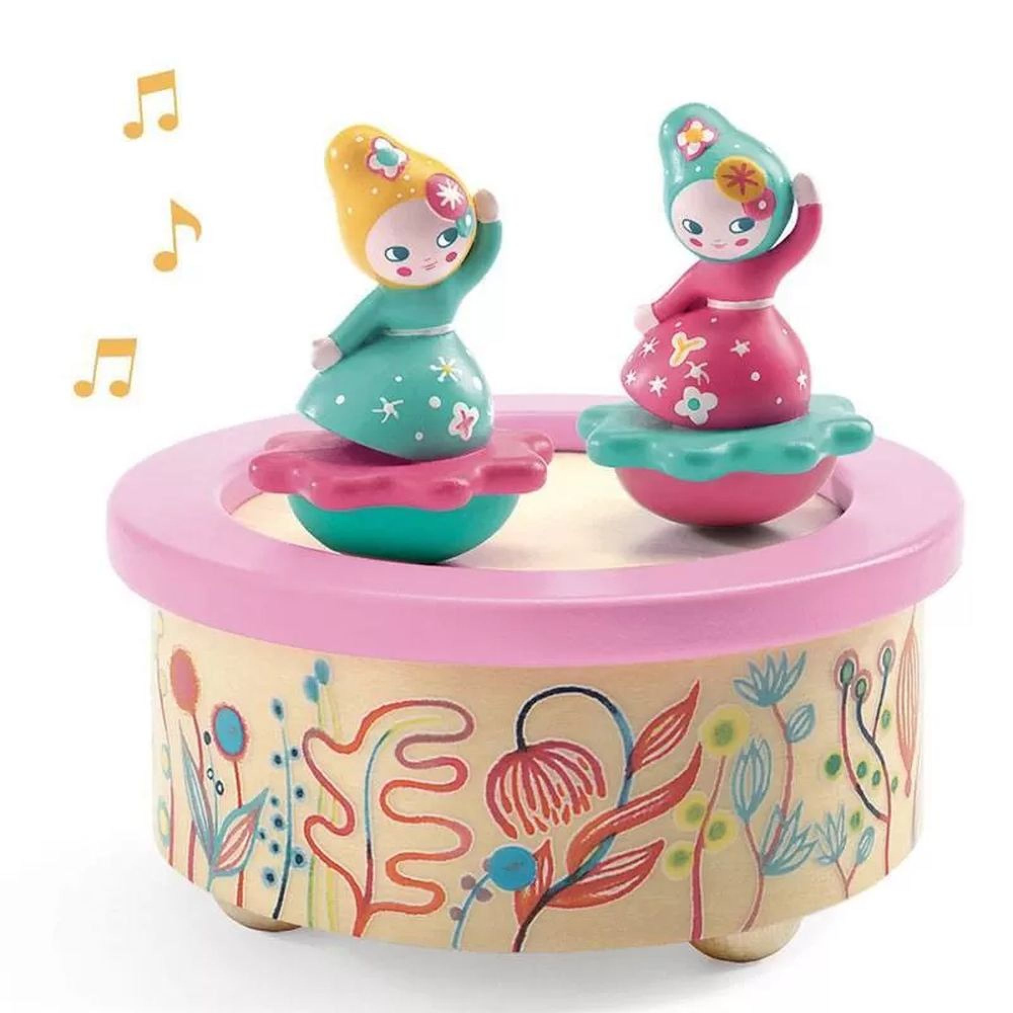 Boites à musique magnétiques - Flower Melody, DJECO