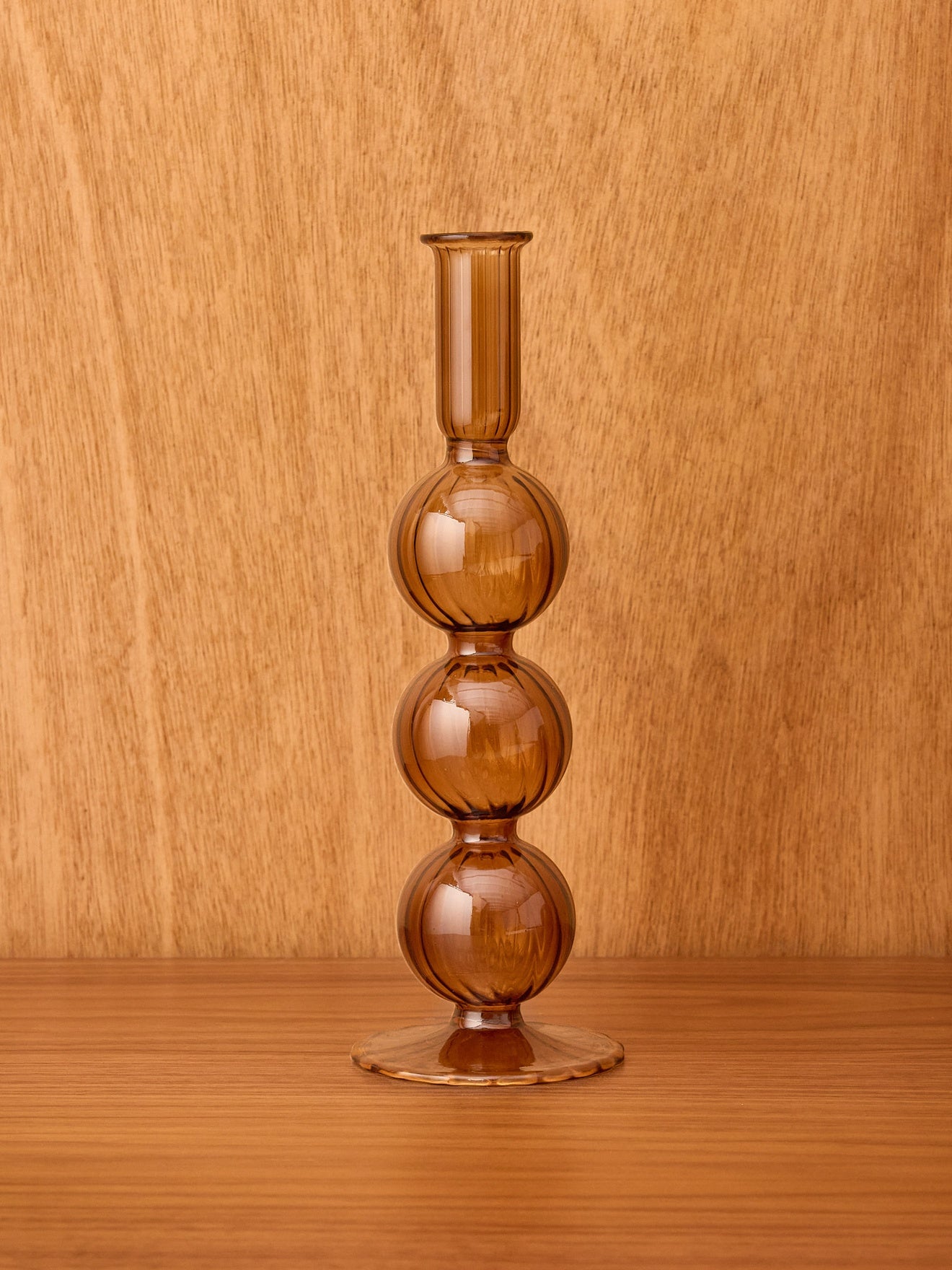 Bougeoir en verre AUGUSTE - Moyen modèle, CYRILLUS