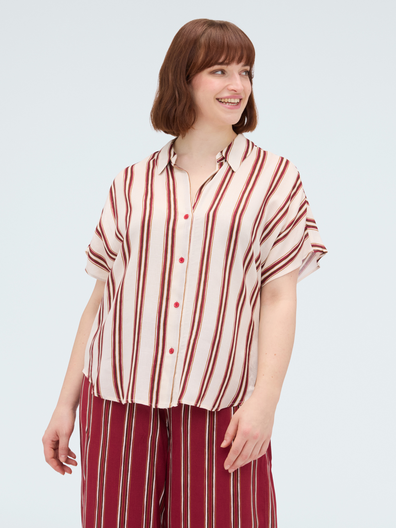 Chemise rayée, FIORELLA RUBINO