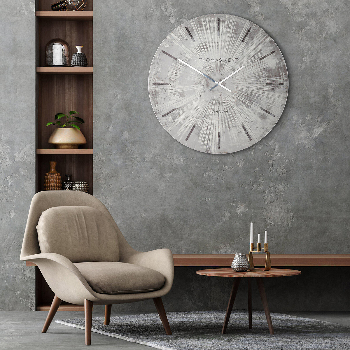 Starburst 36" Grand Wall Clock, THOMAS KENT