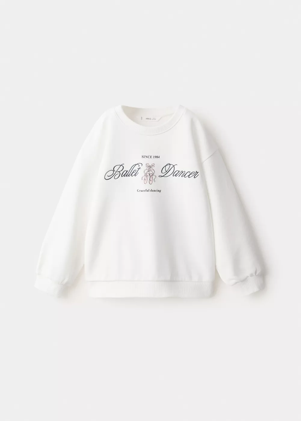 Sweat coton détail imprimé, MANGO BABY