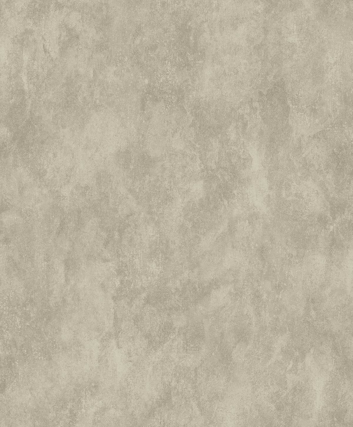 Papier peint uni effet stuc taupe chaud, HEXOA