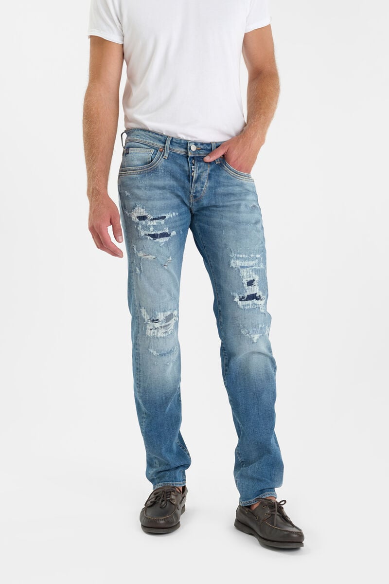 Jeans slim stretch 700/11, longueur 34, LE TEMPS DES CERISES