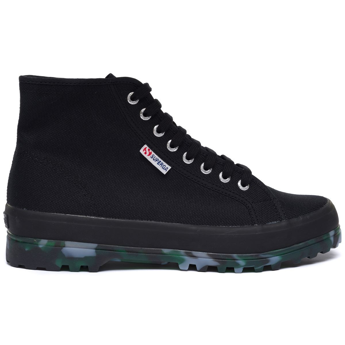 Baskets Montantes En Toile 2341 , Alpina, SUPERGA