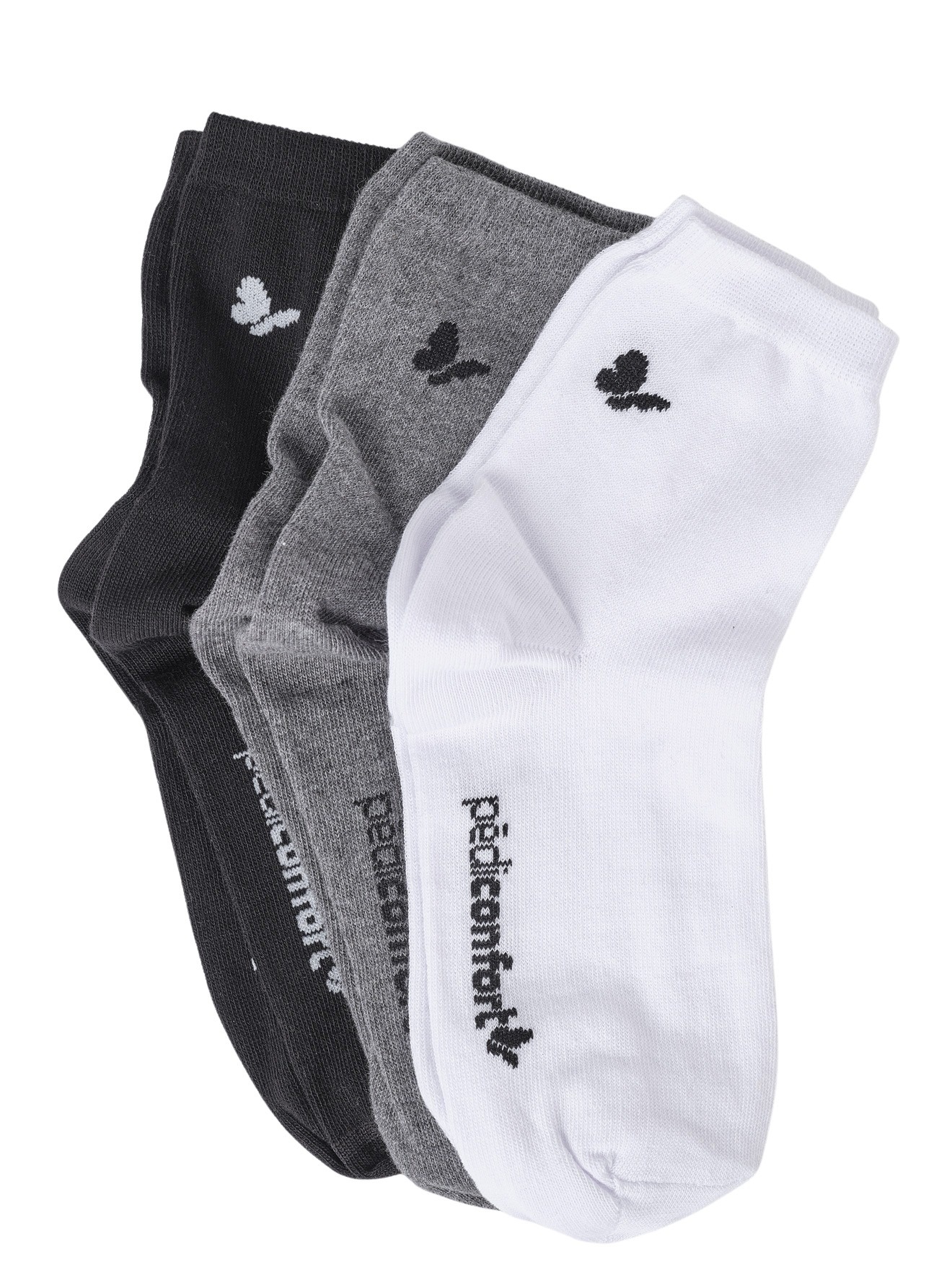 Lot de 3 paires de chaussettes courtes, PEDICONFORT