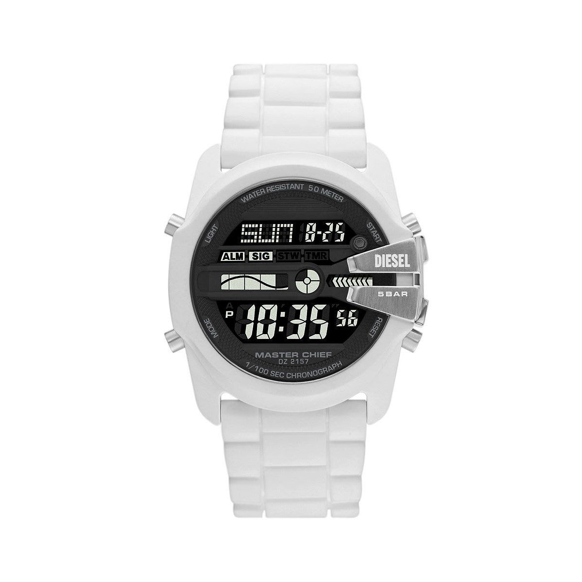 Montre homme diesel online blanche