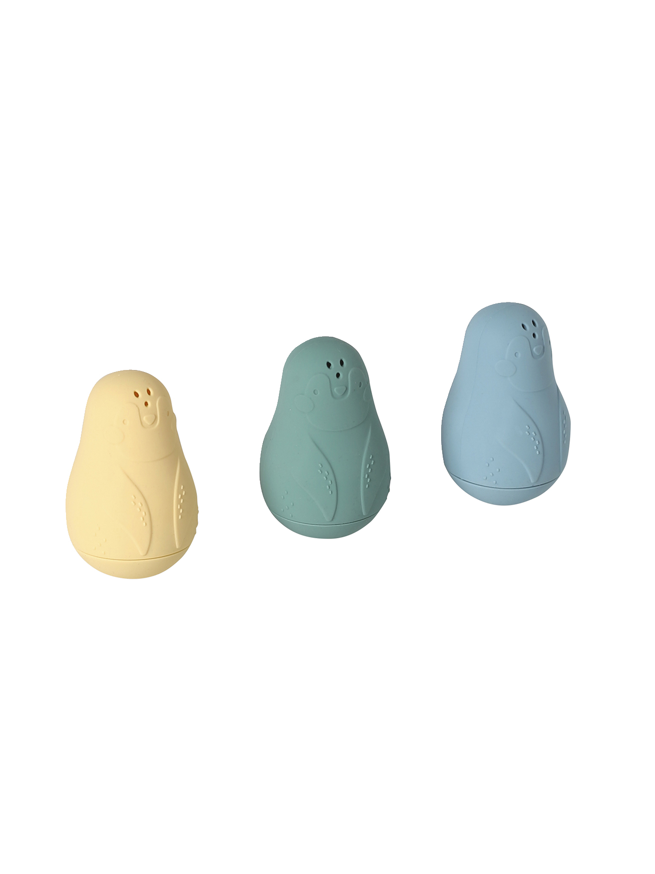 Lot de 3 aspergeurs pingouins en silicone, VERTBAUDET
