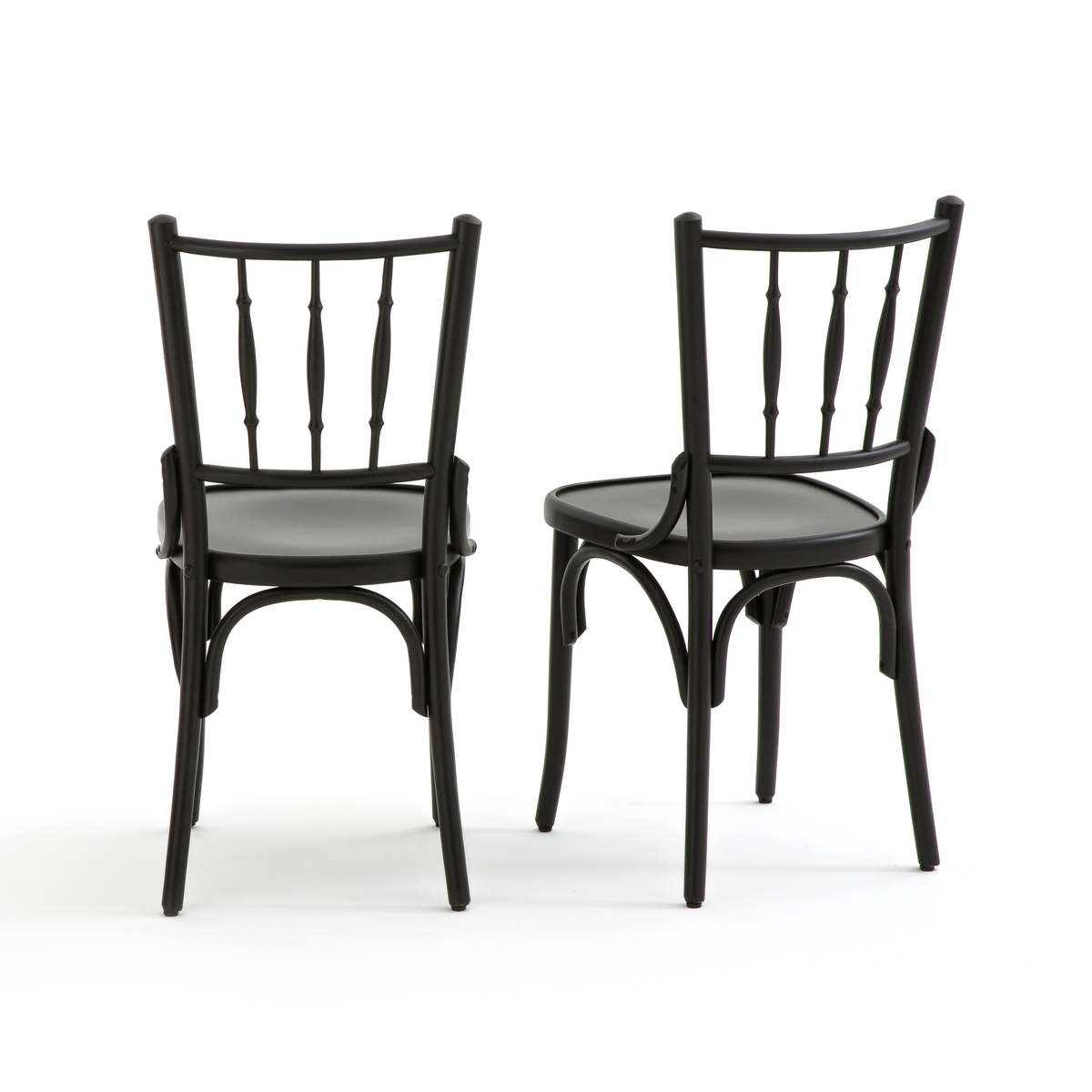 Product photograph of Set Of 2 Bistro Style Chairs from La Redoute UK.