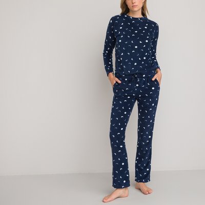 Pyjama in microfleece, astraal motief LA REDOUTE COLLECTIONS