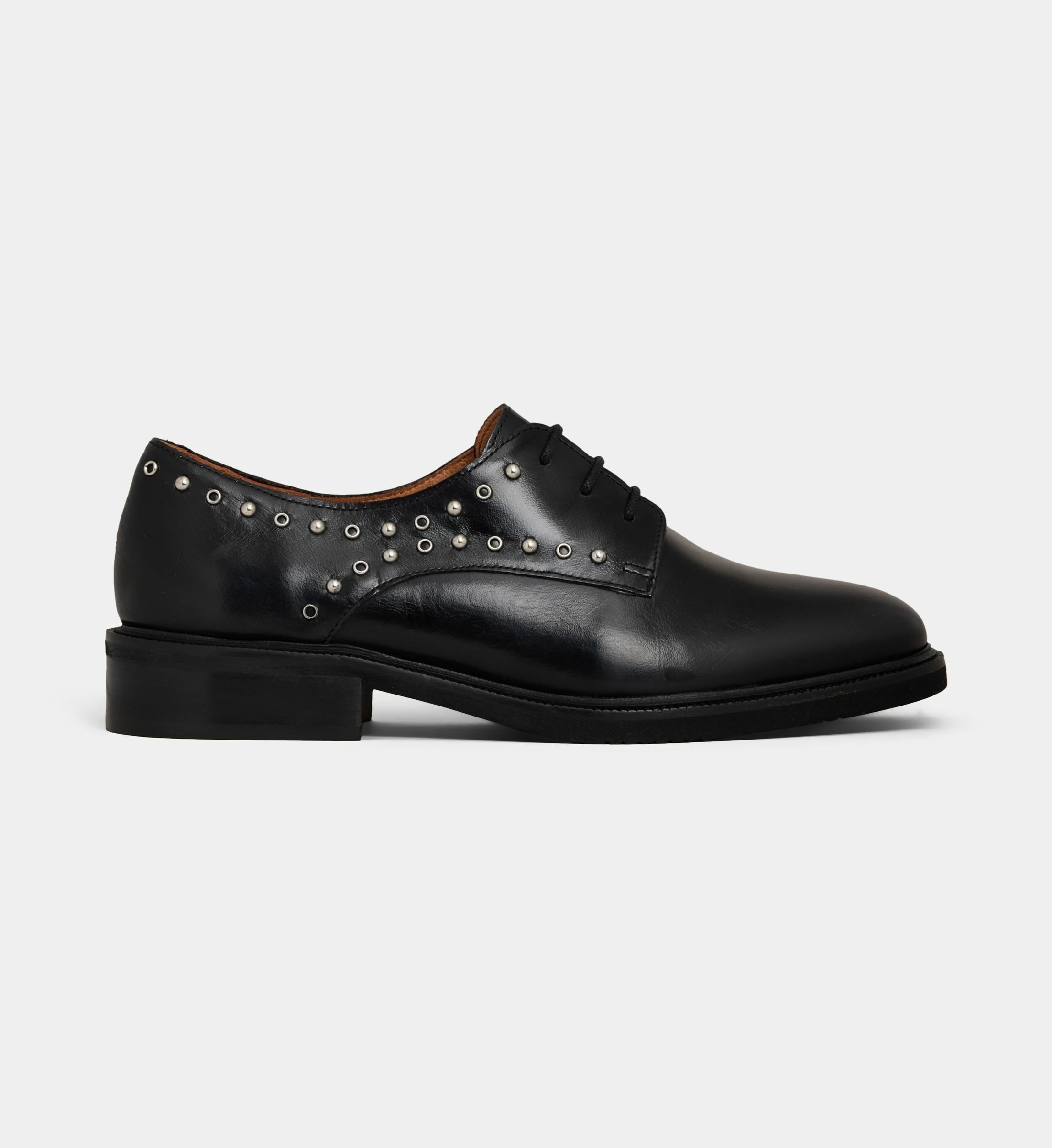 Derbies alexia studs cuir, GALERIES LAFAYETTE